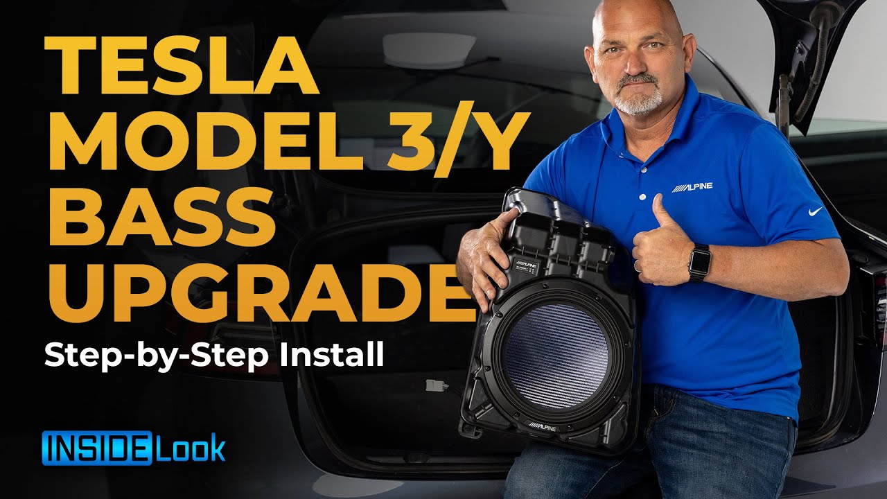 DIY Subwoofer Upgrade for Tesla Model 3 & Y | Alpine PSS-TSUB-T3A / TYA Step-by-Step Install Guide