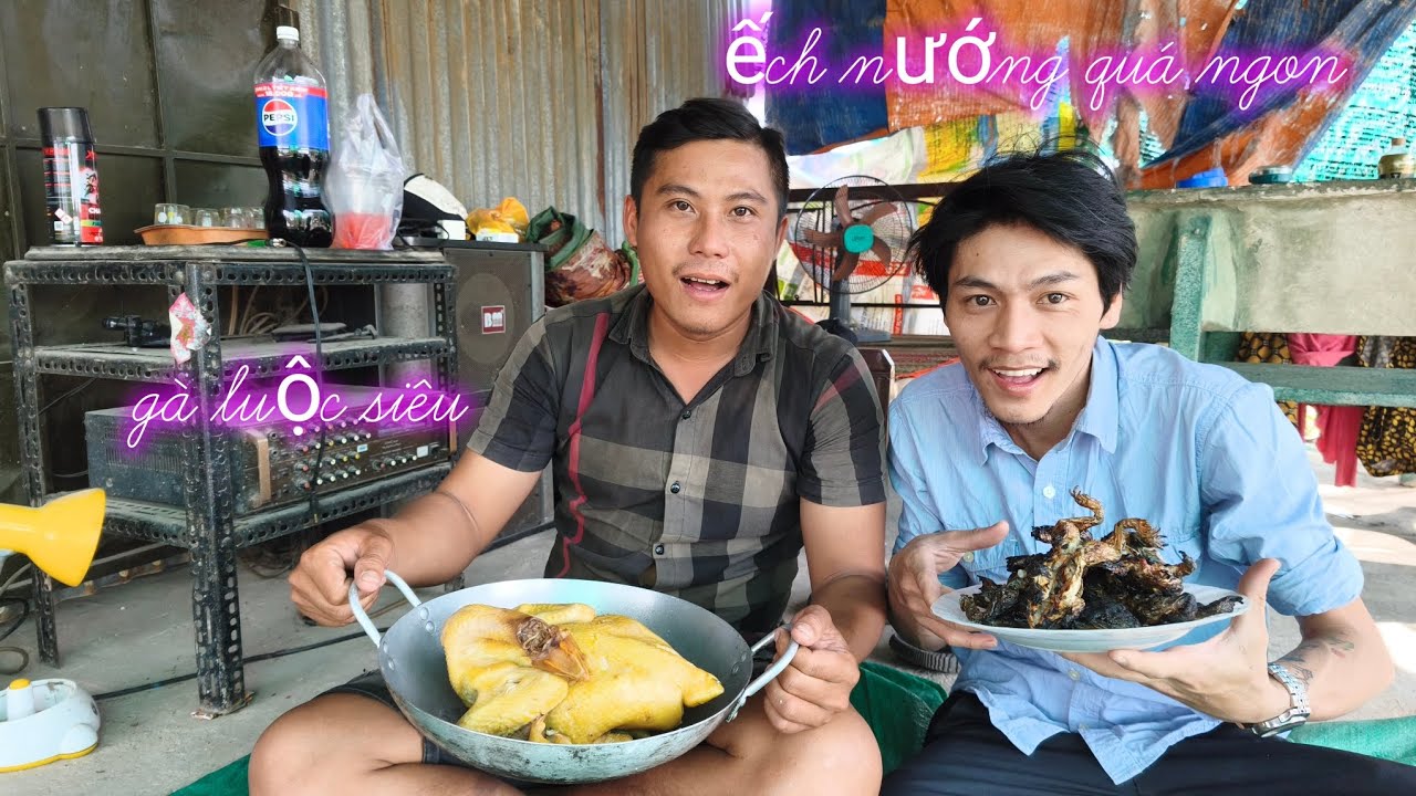 Ếch nướng siêu ngọn 