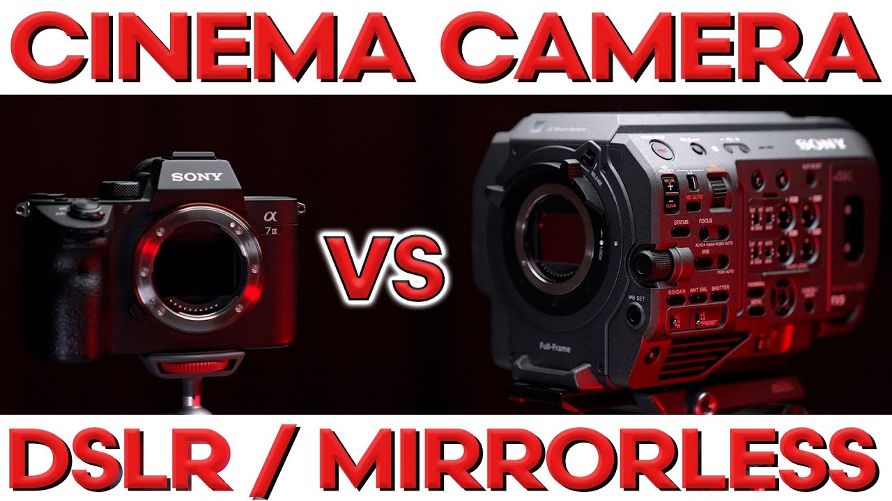 What makes a CINEMA CAMERA better than a DSLR/Mirrorless &ndash; Sony FX9 vs a7iii