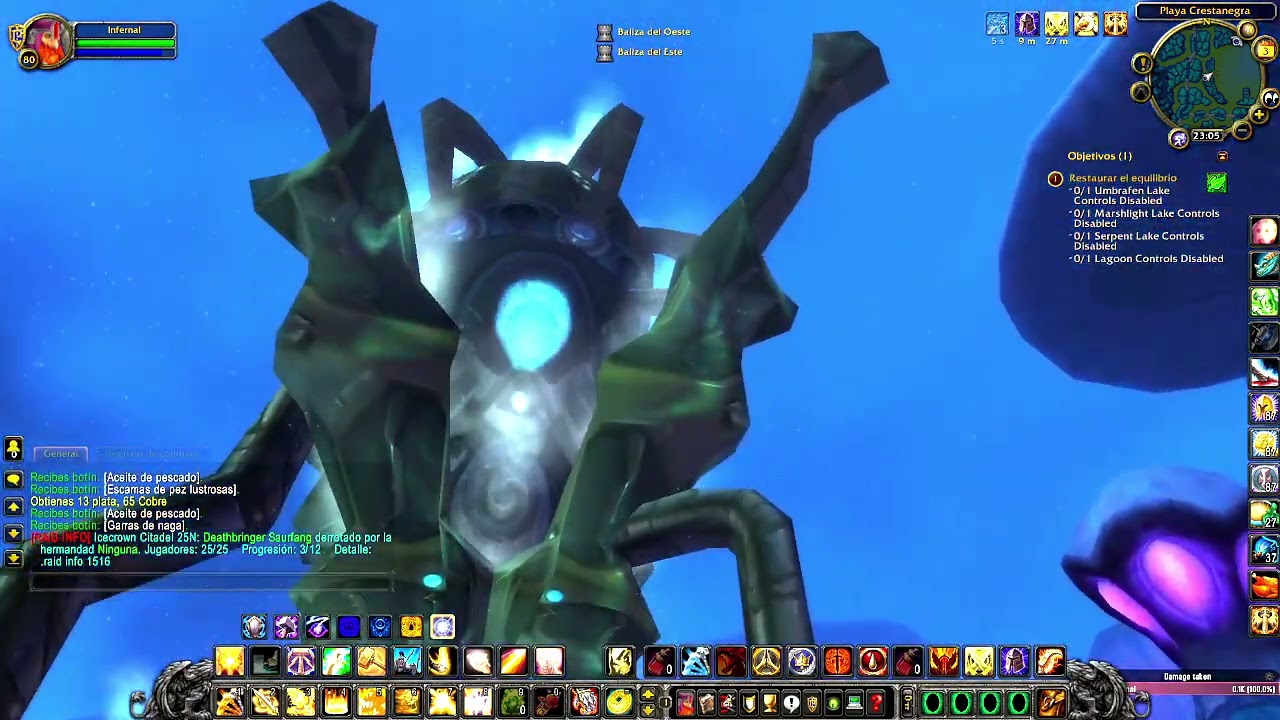 Las misiones de Isiel Vientocantor, Enano Paladín WOW Lich