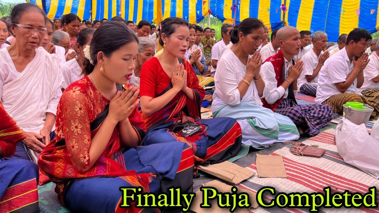Finally Traditional Puja Completed Successfully || More Than Thousand People Attended ||Village Life