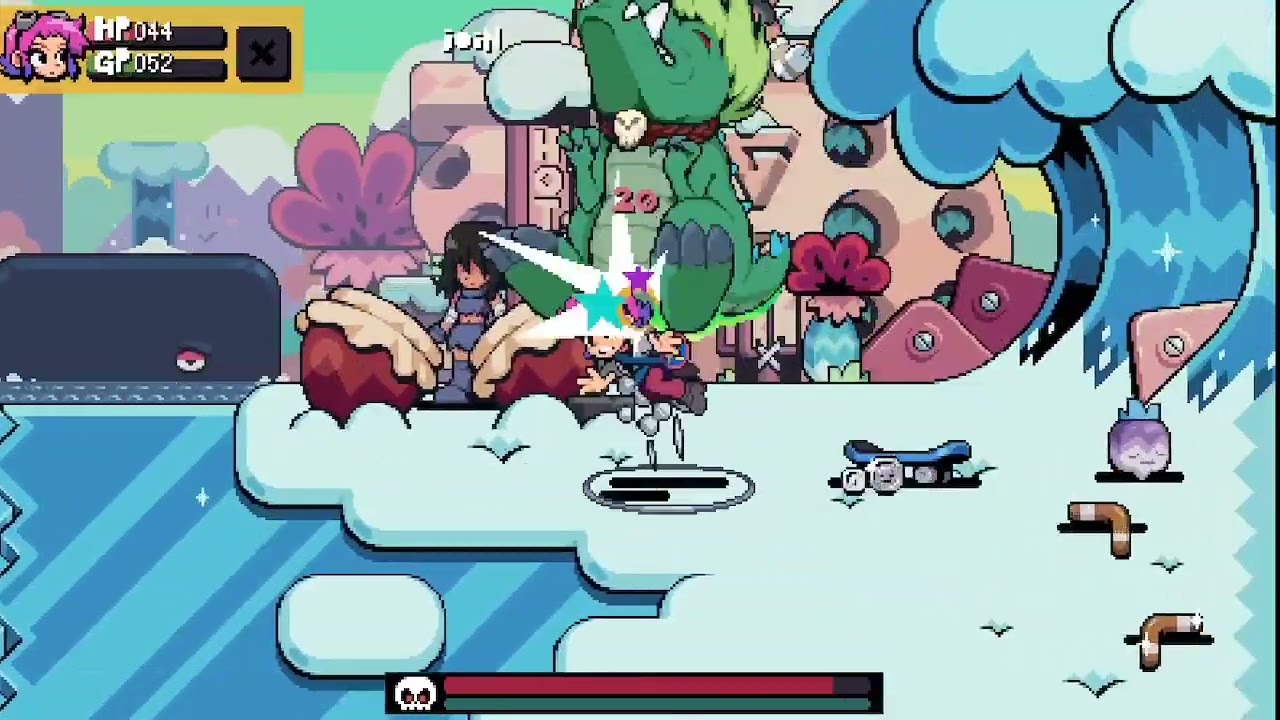 scott pilgrim EX - hard mode playthrough part 2: beaten around