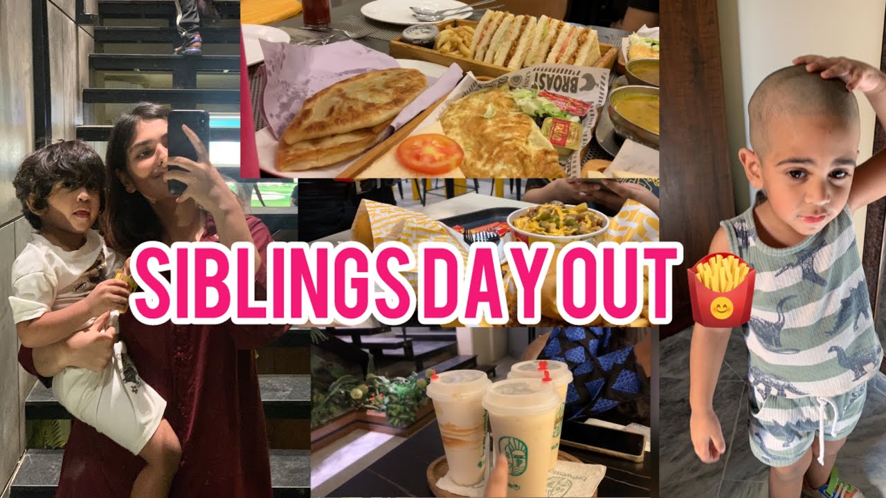 Siblings Day out | Crazy Food at OPTP 😡 #dailyvlog #vlog #minivlog #food 