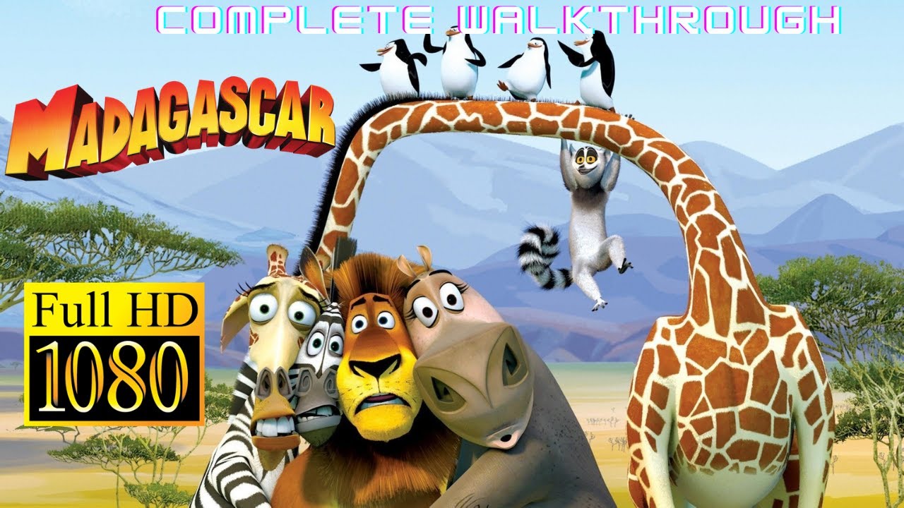 Longplay of Madagascar (Nintendo Gamecube, 2005)- Complete Walkthrough in HD