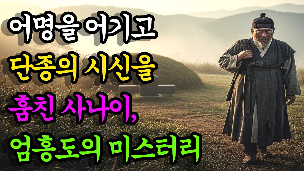 어명을 어기고 단종의 시신을 훔친 사나이, 엄흥도의 미스터리 | 조선역사 | 역사미스터리 | 설화 | 야담 | 단종 | 엄흥도