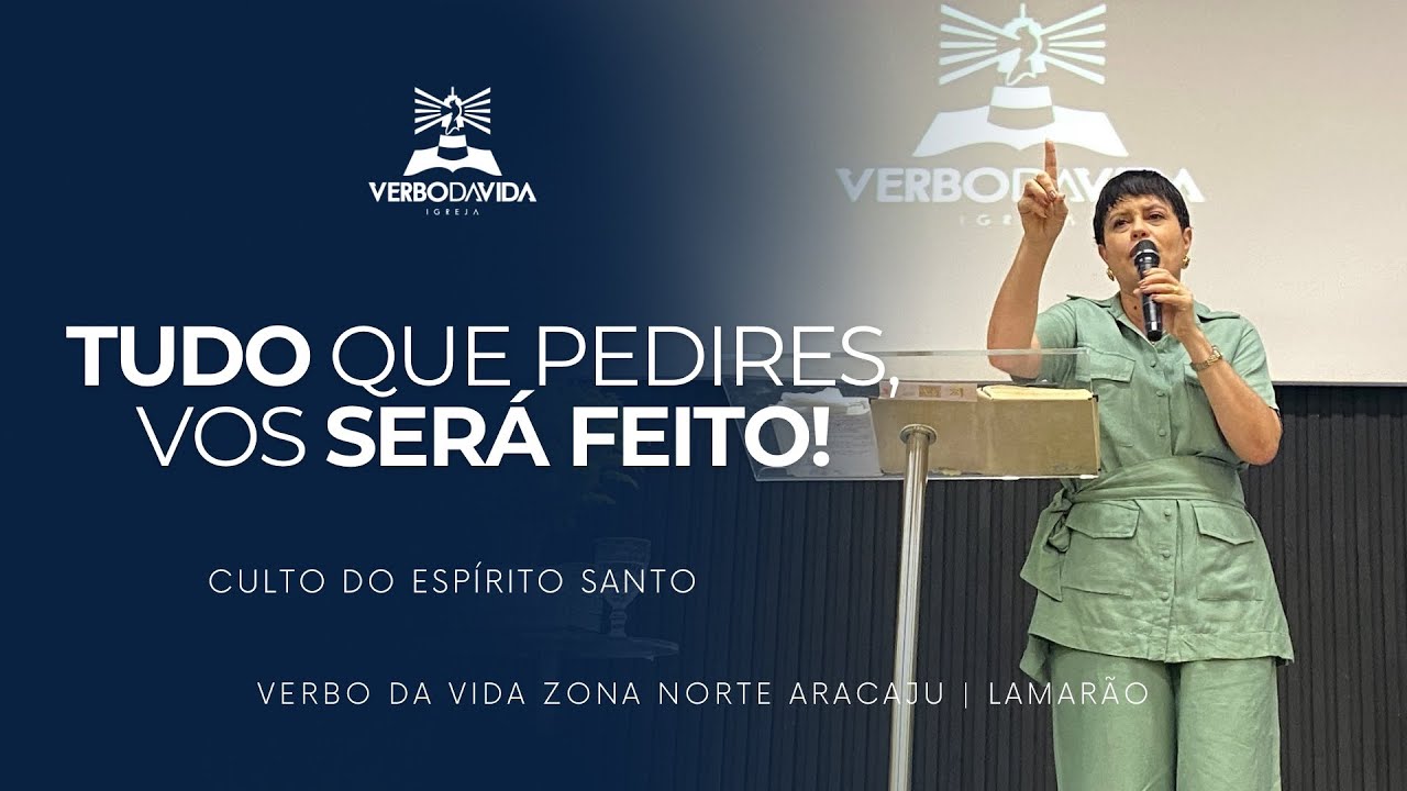TUDO QUE PEDIRES, VOS SERÁ FEITO! | CULTO DO ESPÍRITO SANTO | MIN. CÁSSIA ANDRADE | 16/12/2025