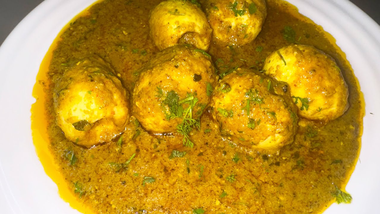 : अंडा अफगानी करी | रेस्टोरेंट जैसा मलाईदार एग अफगानी | Egg Afghani Curry: Creamy