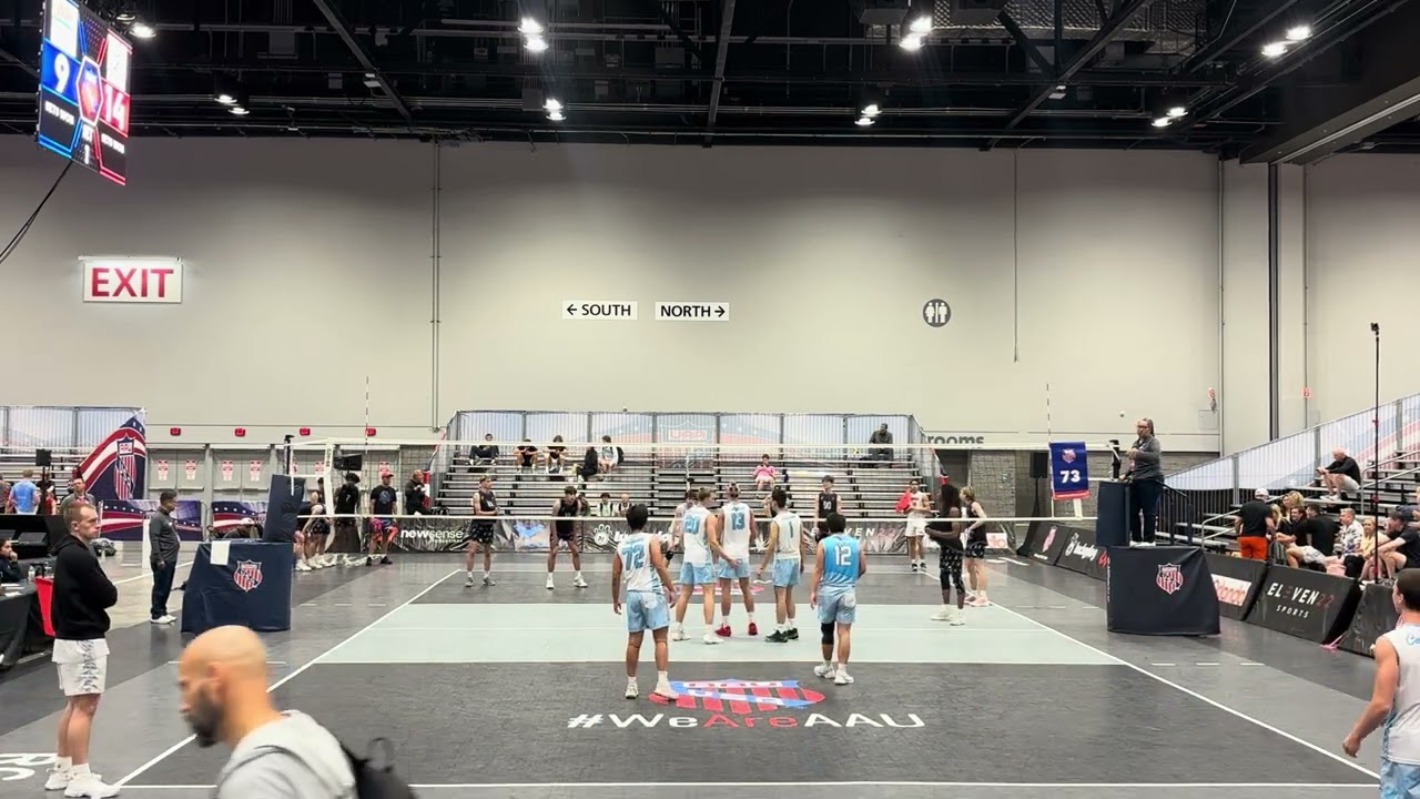 CA Volley 18-1 vs SMASH boys 18-1 set 1