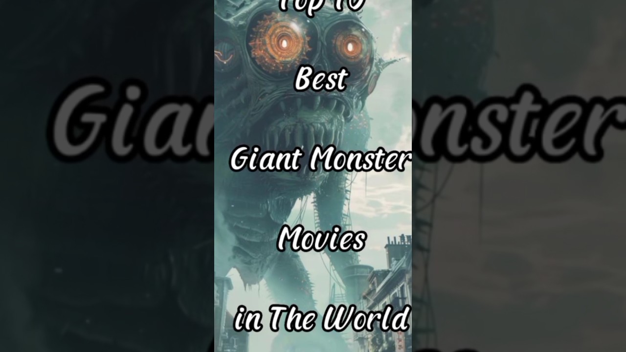 top 10 best giant monster movies in the world # viral # shorts