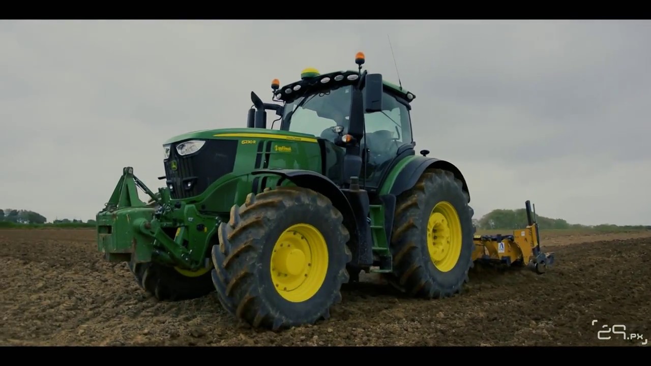 Decompactage dans le Finistère John Deere 6230r l Alpego l