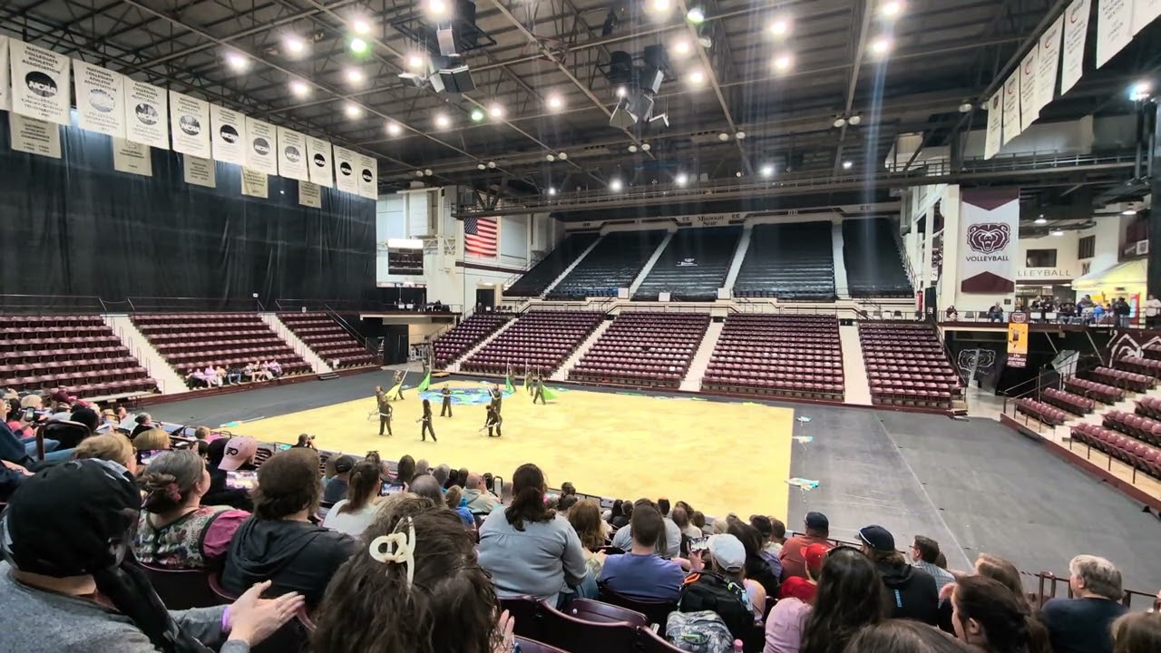 Central High School Winter Guard at Missouri State University (2/28/26)