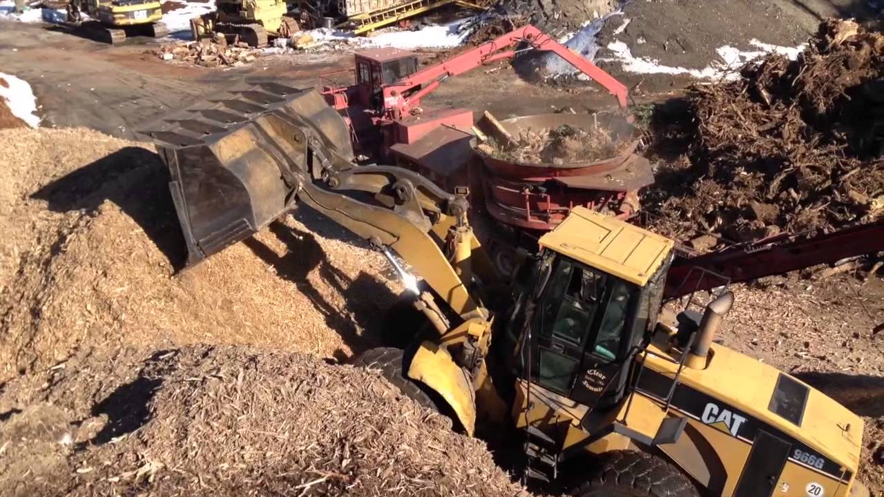 Stump Grinding with Morbark 1300