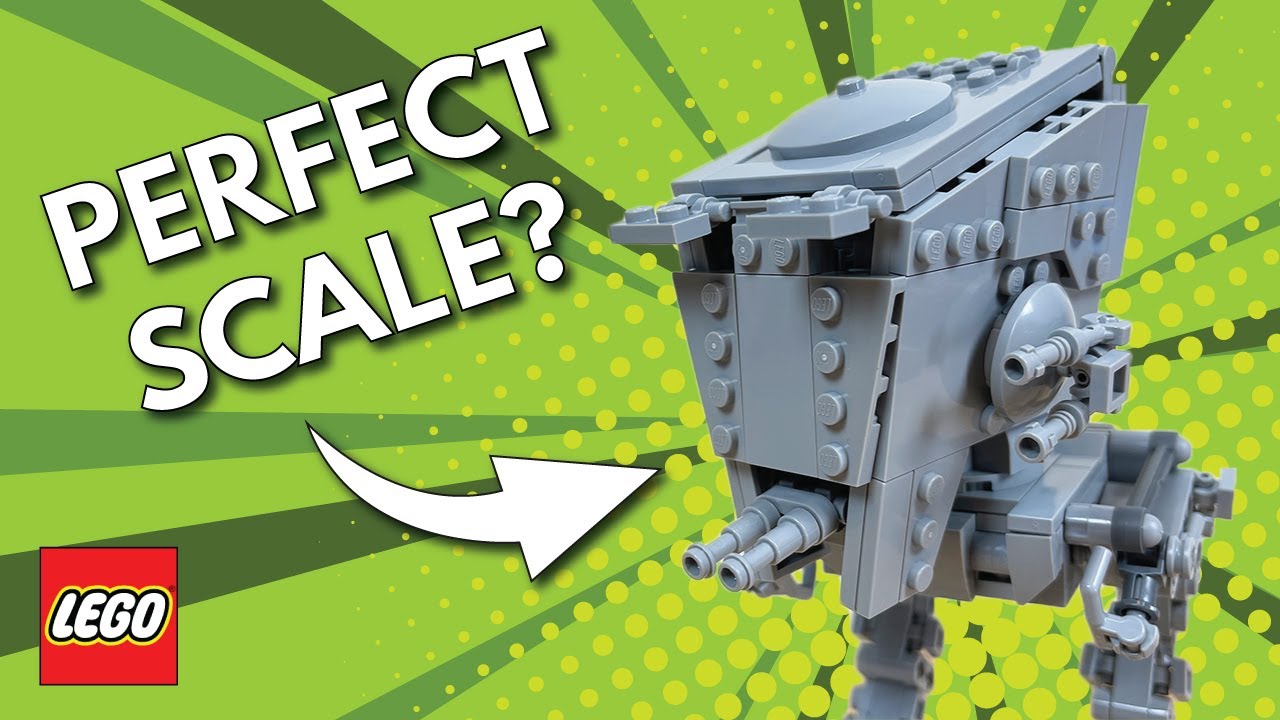 Custom LEGO AT-ST Star Wars MOC Review