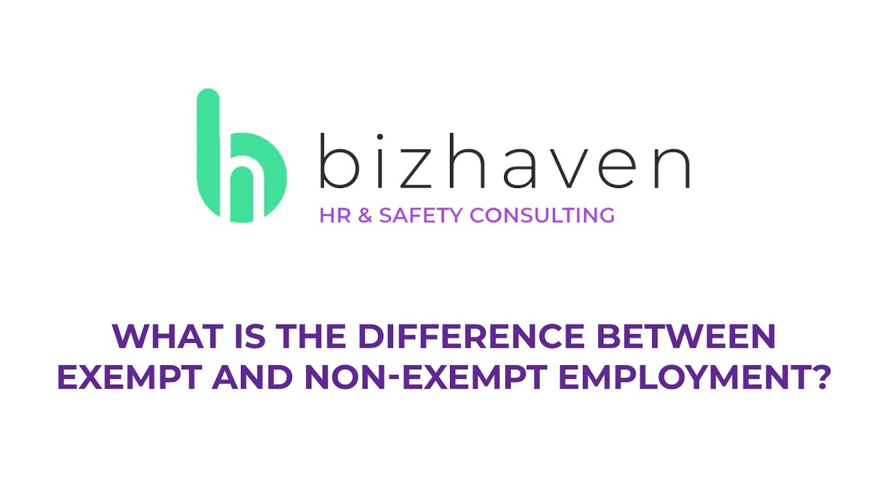 What is The Difference Exempt vs Non-Exempt Employees?