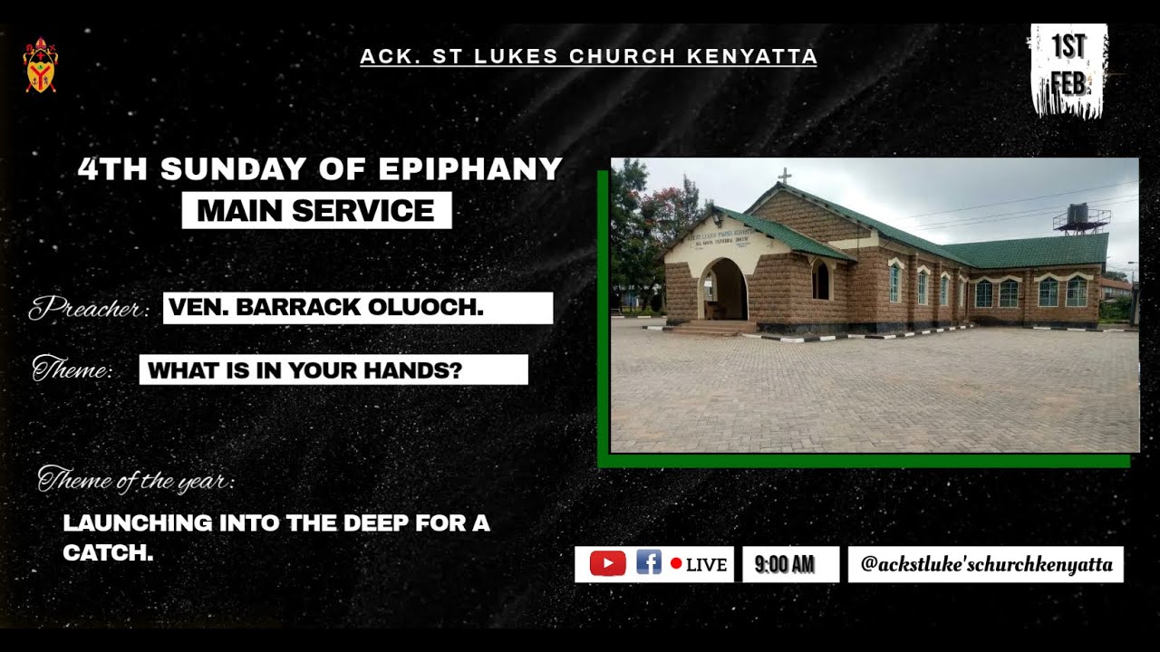4th Sunday of Epiphany | Main Service | 9:00 am.