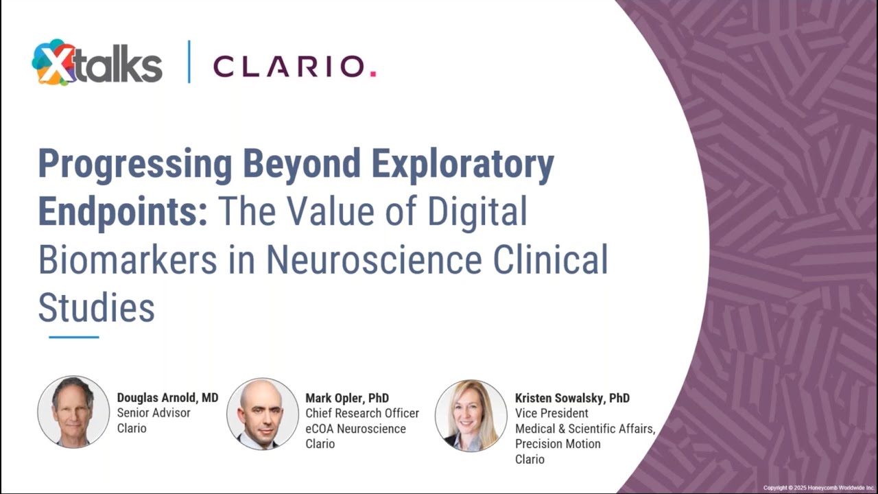 The Value of Digital Biomarkers in Neuroscience Clinical Studies