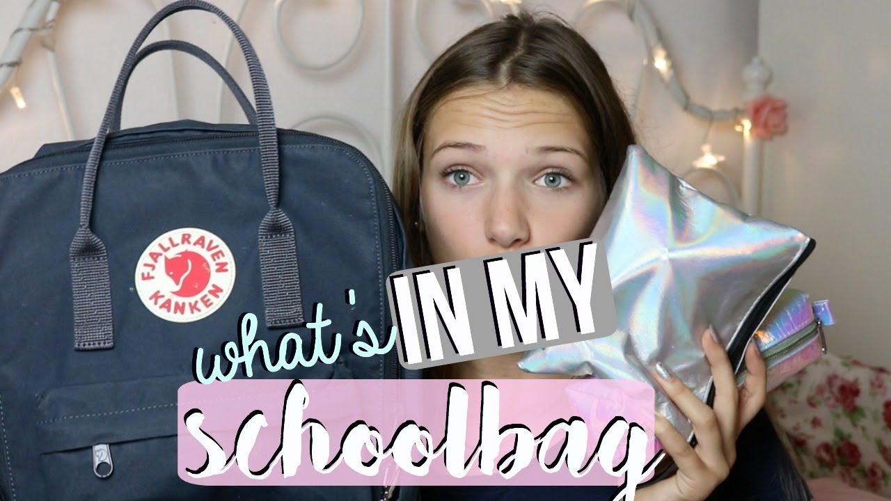 WHAT'S IN MY SCHOOLBAG 2017 ♥︎ Jackie Alice (deutsch)