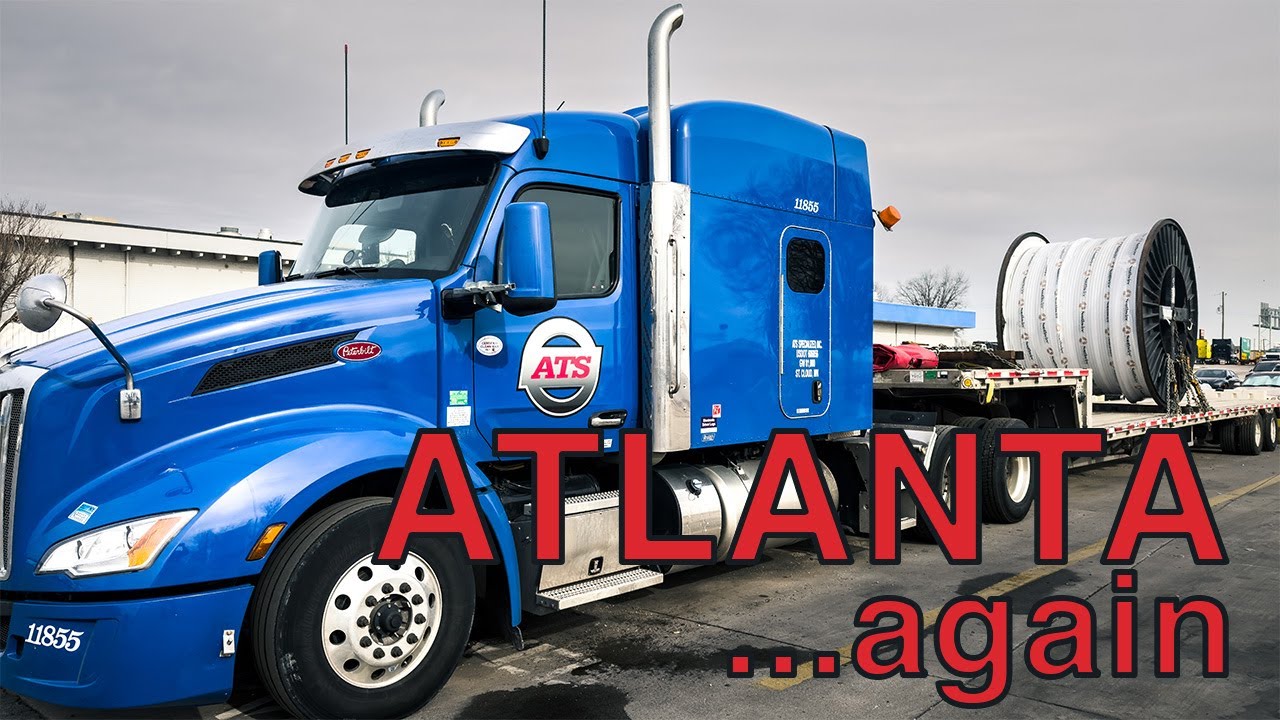 FOUR TIMES IN ONE WEEK! - Anderson Trucking Service - Life Of A Flatbed Truck Driver