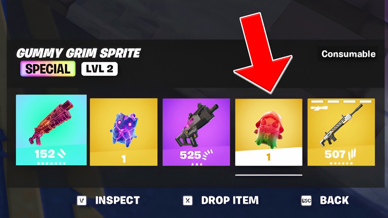 The NEW SPRITES Update in Fortnite Reload! (super rare)