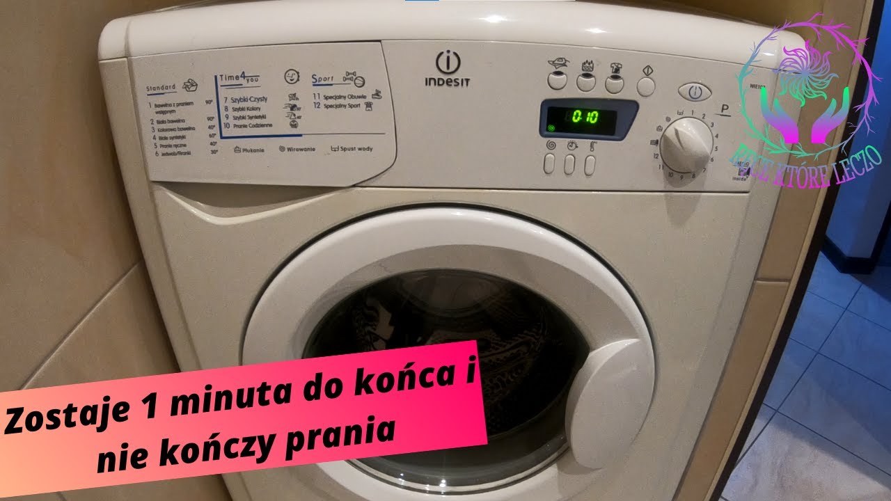 Błąd F-07 w pralce Indesit WIE107 - przyczyny oraz naprawa usterki 🔧⚙️