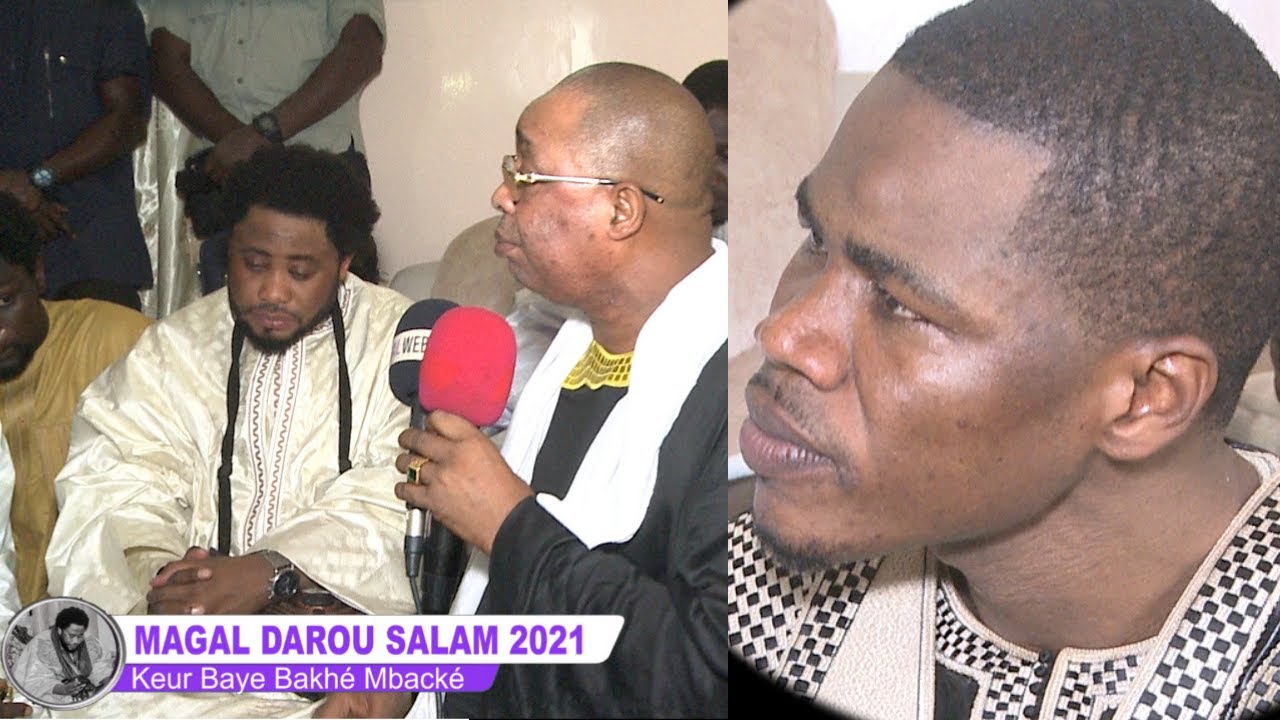 Visite de Serigne Ablaye Diop Khas Chez Serigne Baye bakhé Mbacké...