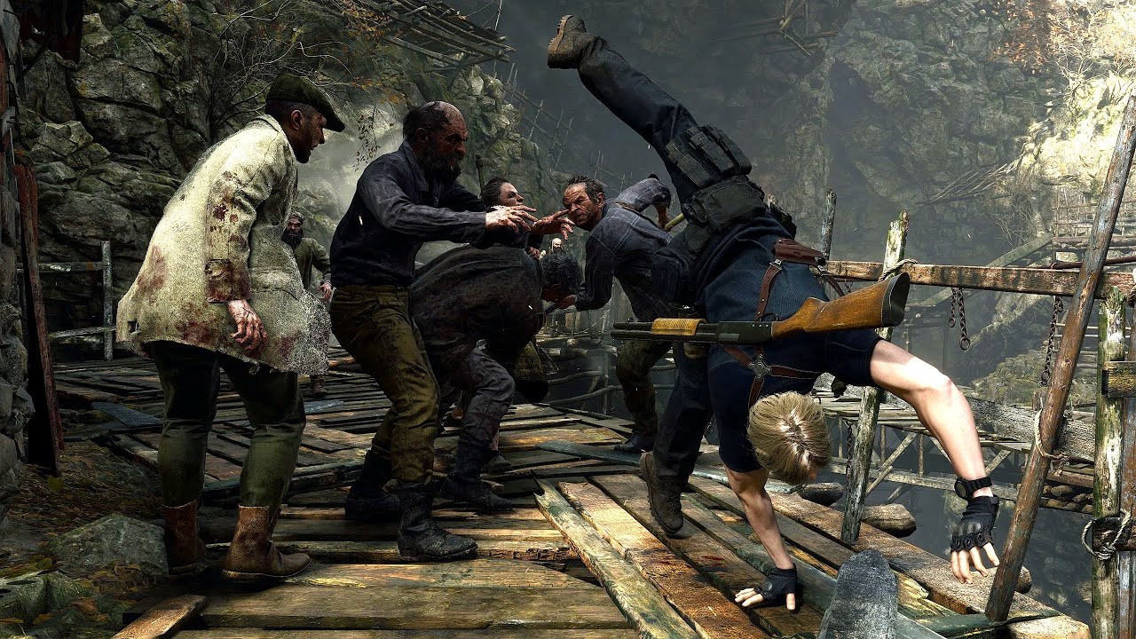 Dodge and Melee Combat Mod &ndash; RE4 Remake