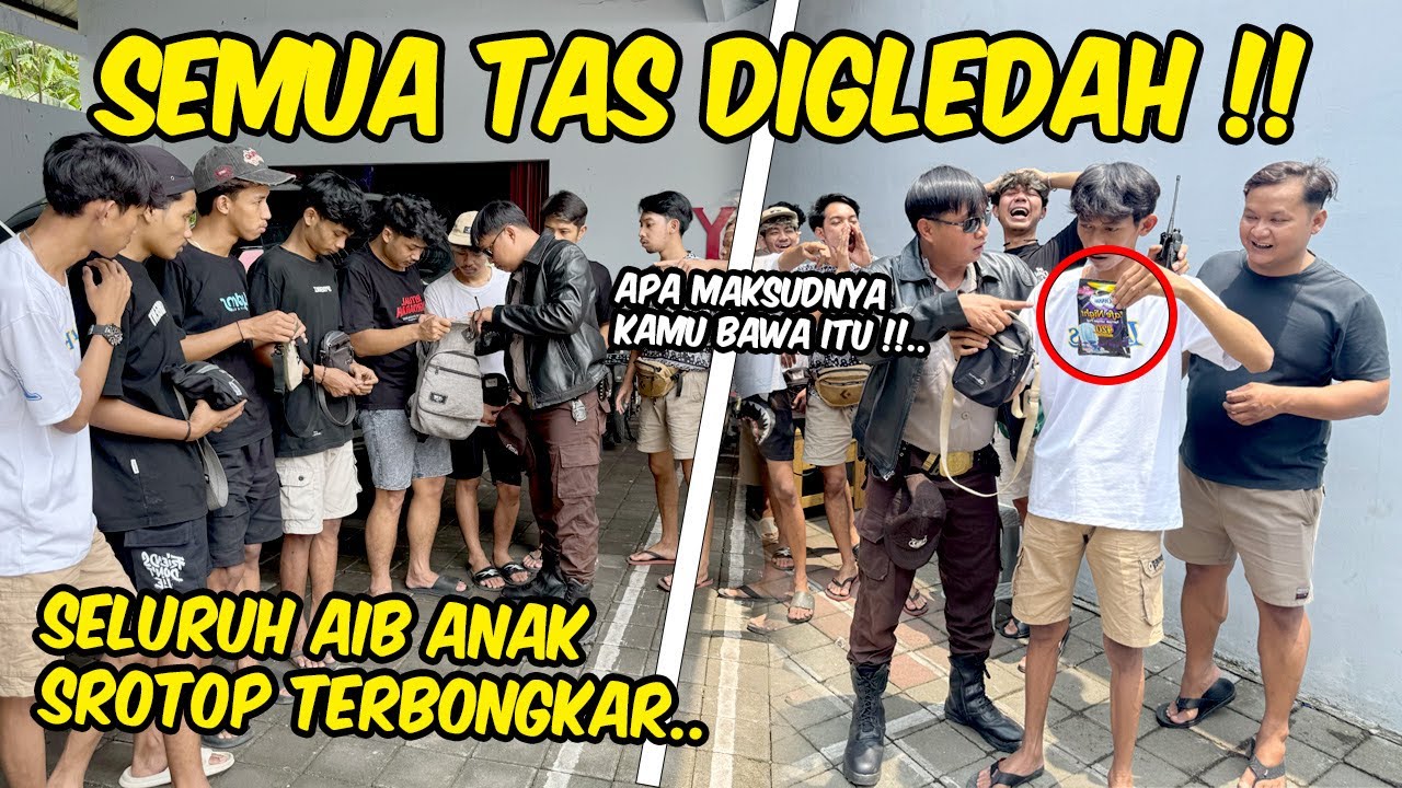 ADA YANG BAWA CEWEK KE BASECAMP !! Semua anak Srotop langsung diperiksa