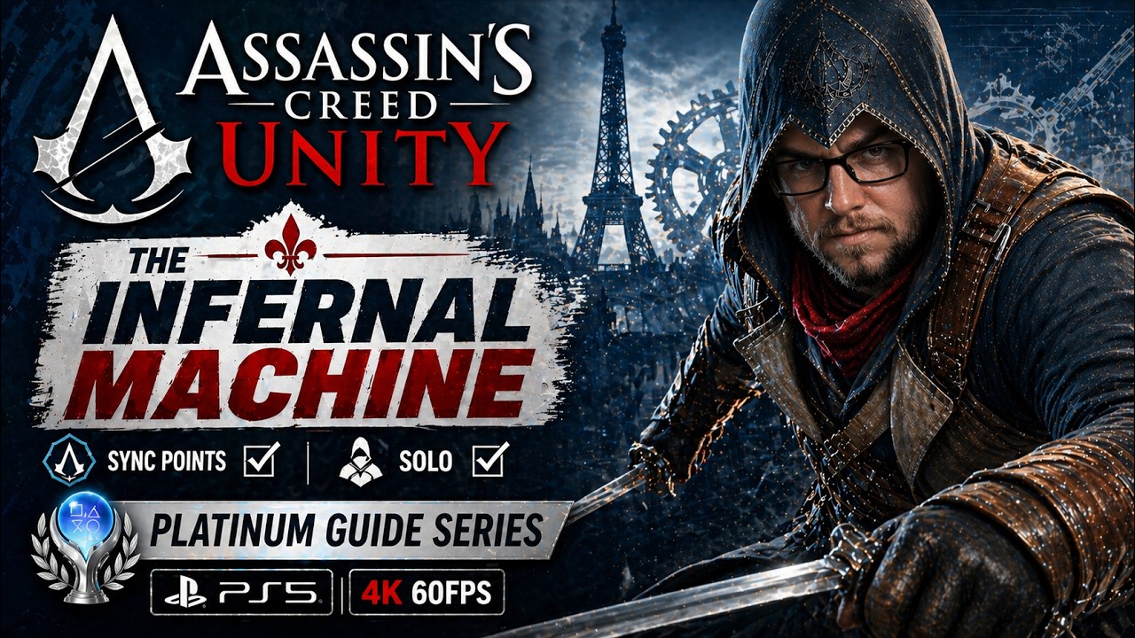 Assassin&rsquo;s Creed Unity CO-OP &laquo;Адская машина&raquo; + все точки синхронизации (руководство по получению ...
