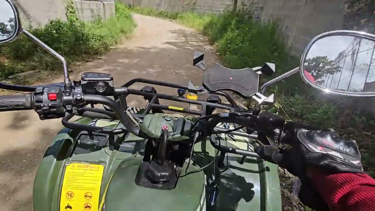 Cuatrimoto ATV 180 como encender