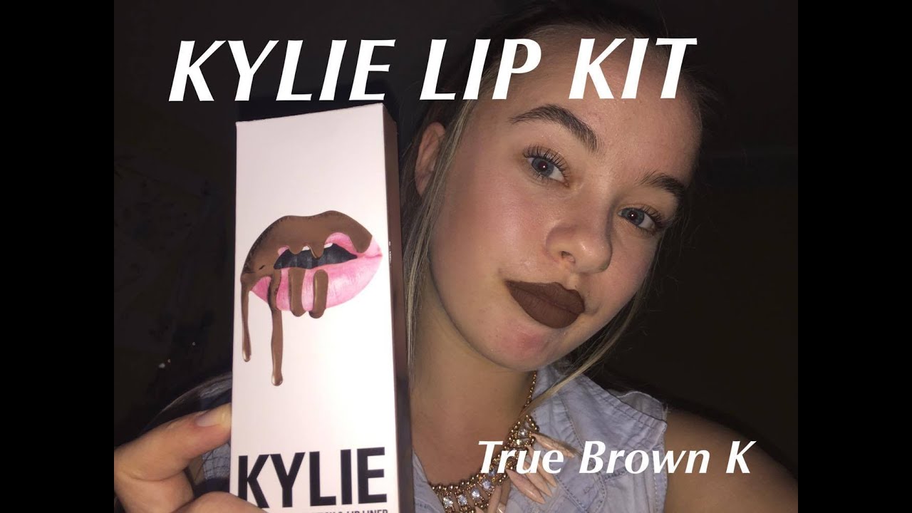 KYLIE LIP KIT - TRUE BROWN K