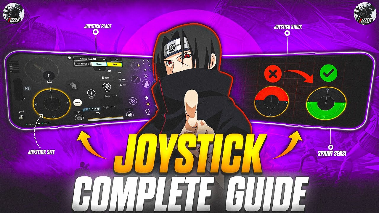 All Joystick Problem Solved😱 | Joystick Size Position Stuck Sprint Explained
