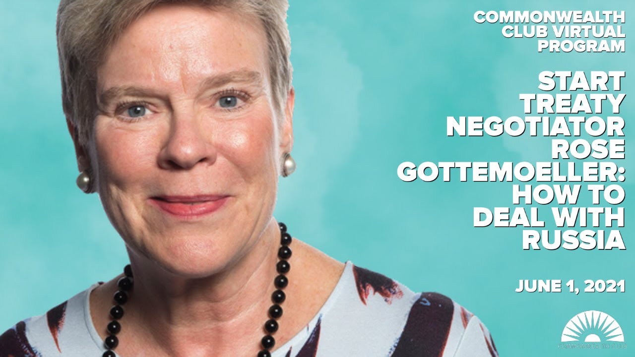 START Treaty Negotiator Rose Gottemoeller: How to Deal with Russia