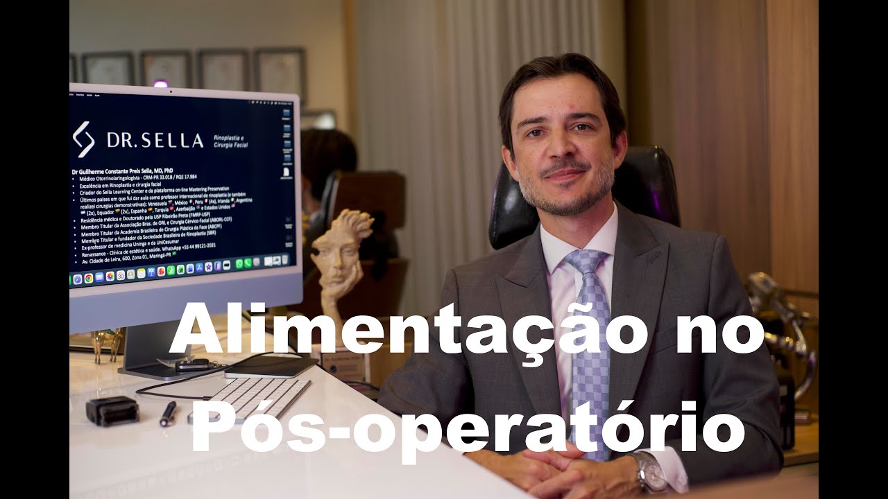 Vídeo 4 - Alimentação no pós operatório