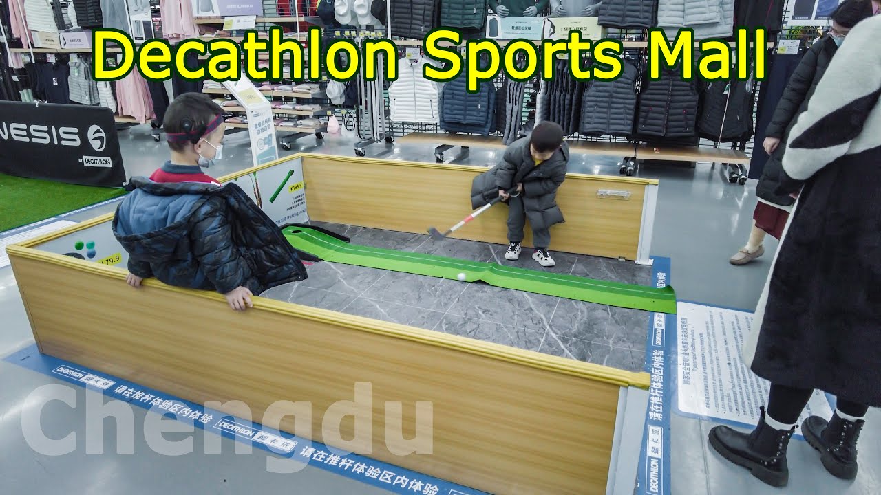 [4K] CHENGDU CITY - Walking inside Decathlon Sports Shopping Mall | 2022【迪卡侬】
