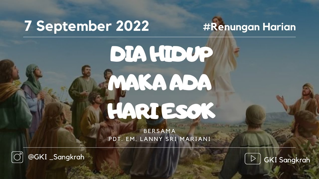 Renungan Harian GKI Sangkrah 8  September 2022