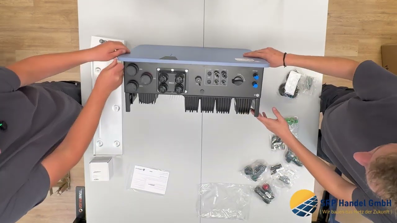 Unboxing Solplanet Hybrid Wechselrichter ASW08H-T2-DG