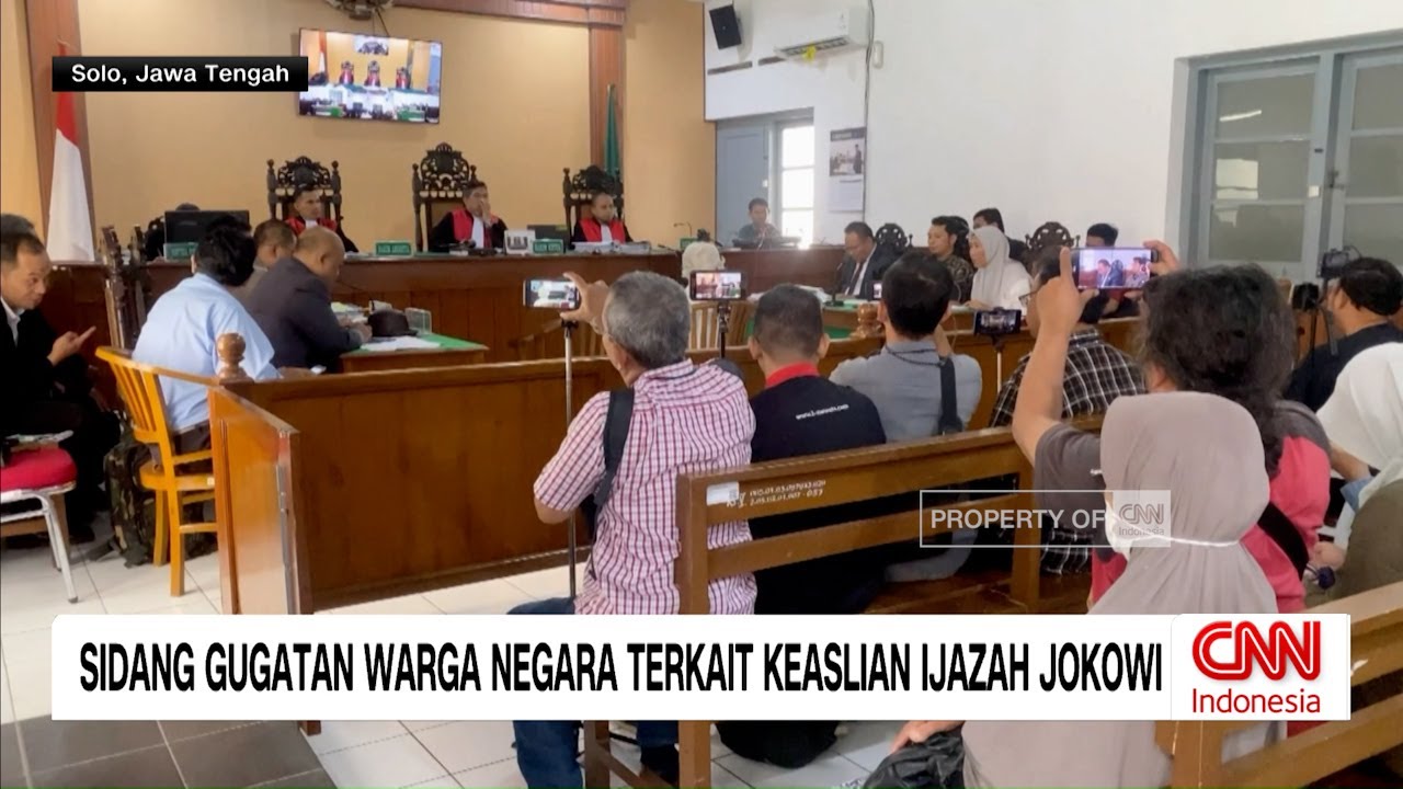 Gugatan Warga Negara Terkait Keaslian Ijazah Jokowi