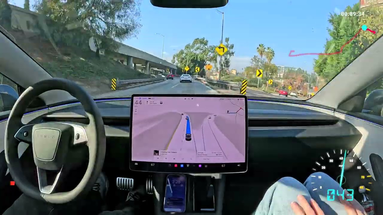 Remind me why Teslas need a steering wheel again?