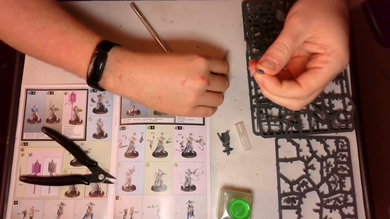 Lets Build: Warhammer 40K Kill Team; The Novitiates pt3. The Reliquarius, Preceptor and Condemnor