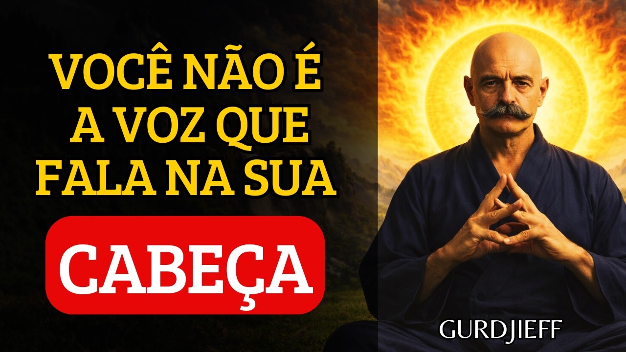 Você Não É A VOZ Que Fala Na Sua Cabeça (Quem É Você Então?) | Gurdjieff (Além Da MÁQUINA)