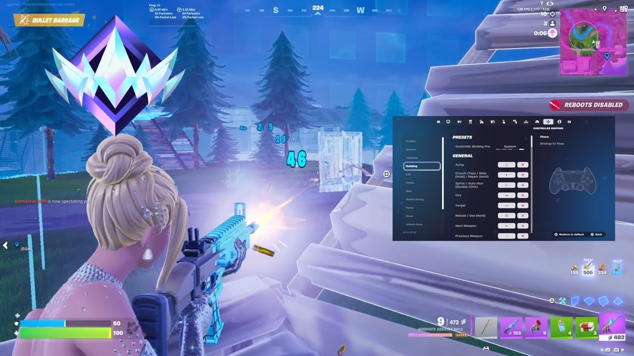 FORTNITE | PS5 | RELOAD🔄 | FULL GAMEPLAY | SETTINGS
