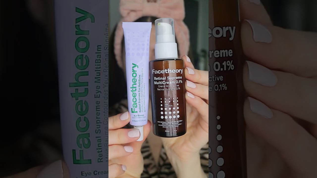 FACE THEORY&rsquo;S RETNAL SUPREME DREAM TEAM FOR GLOWING & NON-IRRITATED RESULTS ✨🌝🤝 #facetheory