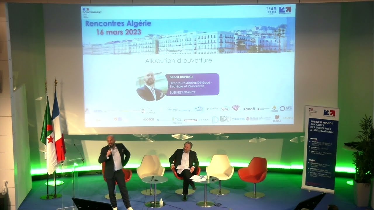 Business France | Rencontres Algérie 2023 - Allocution d'ouverture de Benoit Trivulce