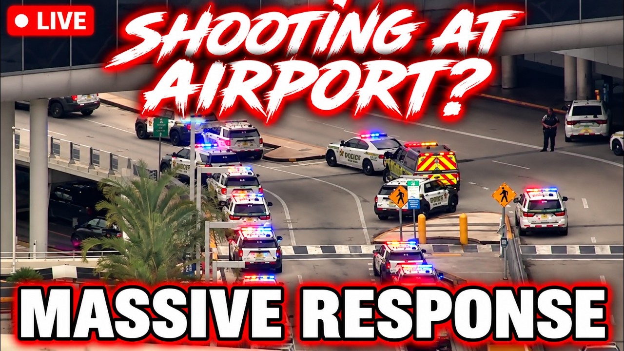 🔴 BREAKING: Possible Shooting at Miami International Airport | Heavy Police Response