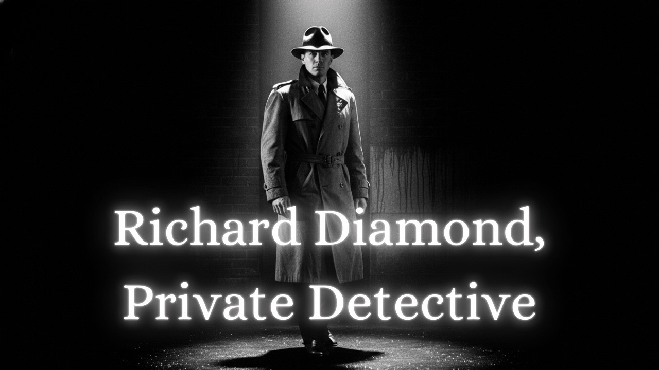 Richard Diamond, Private Detective  “Ice Pick Murder”  Classic Radio Noir