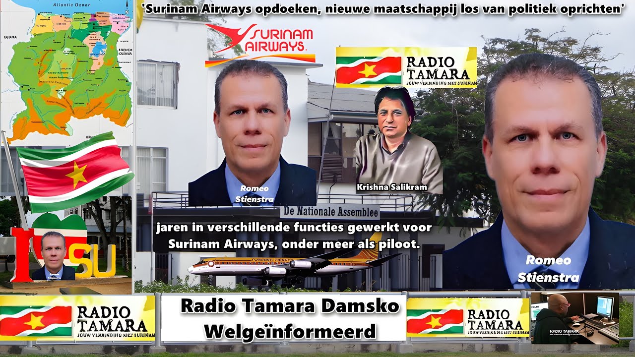 Krishna Salikram in gesprek met Romeo Stienstra zondag 1 februari 2026 voor Radio Tamara