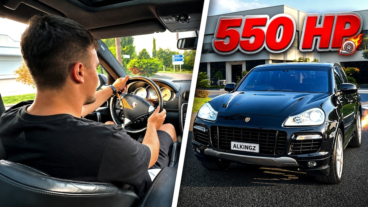 Vozita Makinë për Herë të Parë !! Porsche Cayenne Turbo S Review