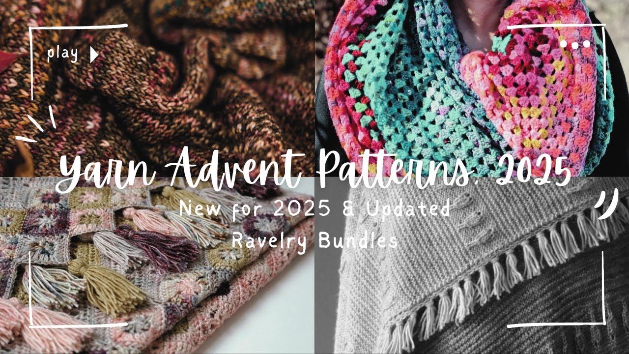 Yarn Advent Patterns, 2025