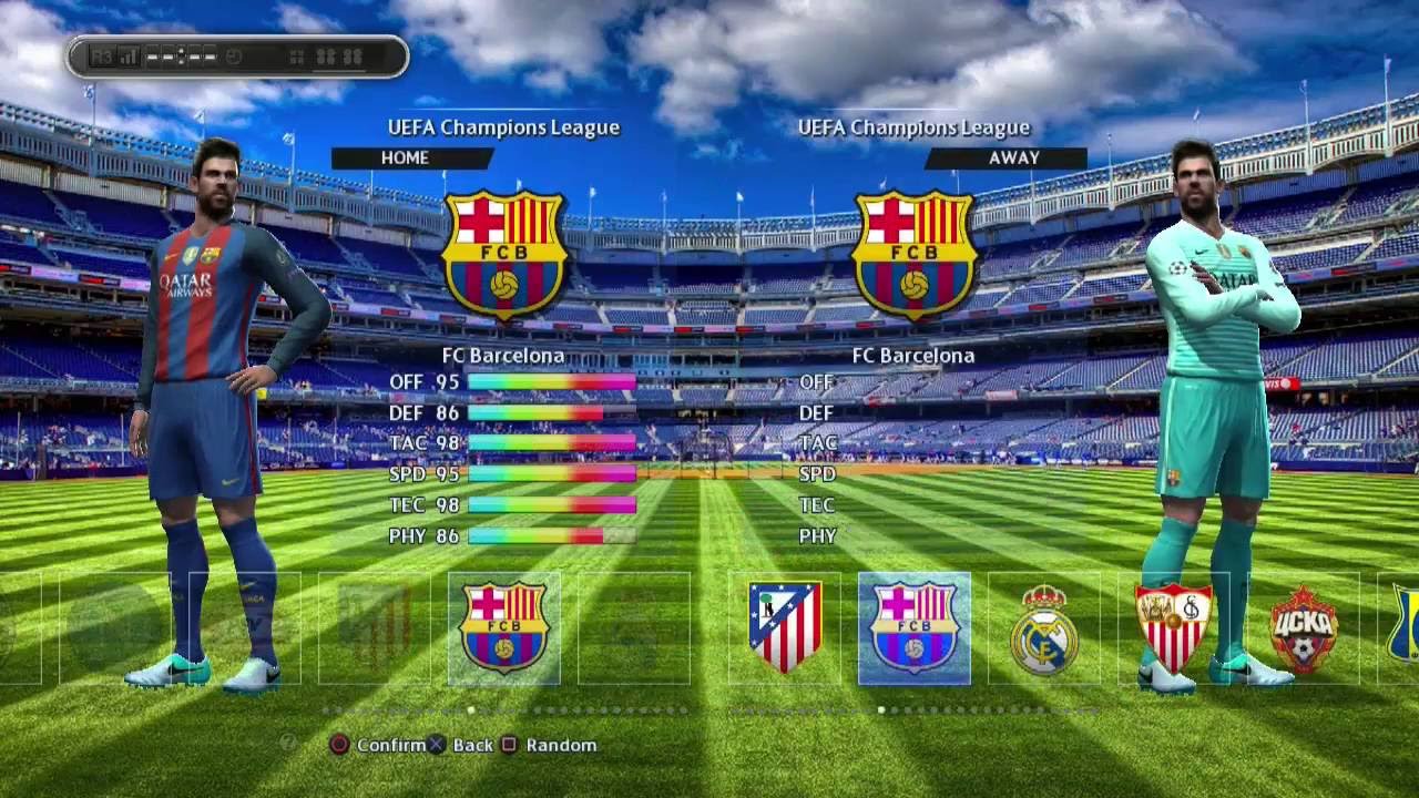 PES 2013 NEW season 16/17 patch for PS3 Preview