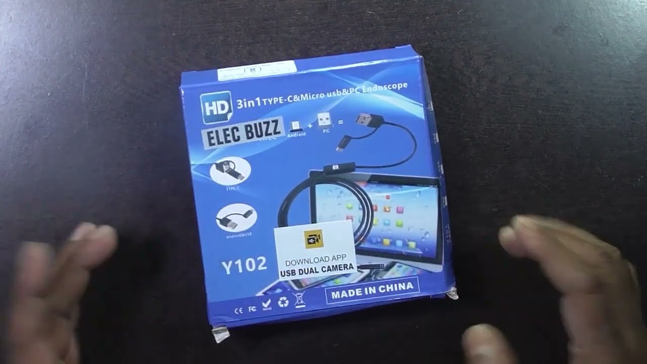 Endoscope Camera, 1080p Waterproof Inspection Camera with LED Lights, 2 Metre Cable